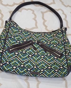 Vera Bradley Vivian Hobo Bag in Rainforest Pattern